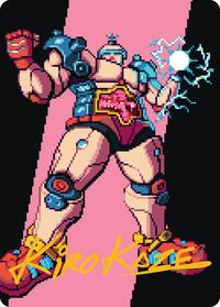 Krang, the All-Powerful Art Card (Gold-Stamped Signature) (34) [Art Series: Teenage Mutant Ninja Turtles]