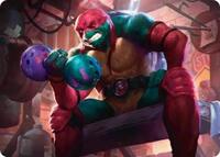 Raphael, Tough Turtle Art Card (9) [Art Series: Teenage Mutant Ninja Turtles]