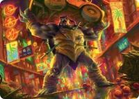 Slash, Reptile Rampager Art Card (10) [Art Series: Teenage Mutant Ninja Turtles]