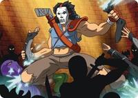 Casey Jones, Vigilante Art Card (28) [Art Series: Teenage Mutant Ninja Turtles]