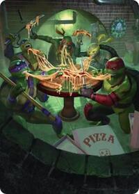 Food Chain Art Card (33) [Art Series: Teenage Mutant Ninja Turtles]