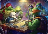 Lessons from Life Art Card (14) [Art Series: Teenage Mutant Ninja Turtles]