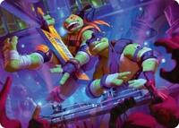 Mikey & Don, Party Planners Art Card (15) [Art Series: Teenage Mutant Ninja Turtles]