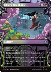 Karai's Technique (Showcase) (244) [Teenage Mutant Ninja Turtles]