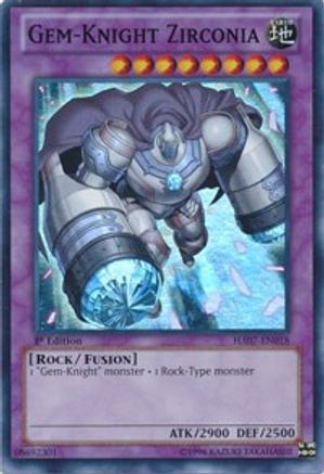 Gem-Knight Zirconia (HA07-EN018) - Hidden Arsenal 7: Knight of Stars 1st Edition