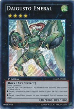 Daigusto Emeral (HA07-EN020) - Hidden Arsenal 7: Knight of Stars 1st Edition