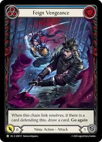 Feign Vengeance (Blue) (GEM117) [GEM Pack 4]