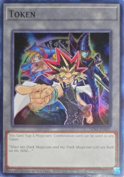 Token: Yami Yugi & Magicians Combination (TKN4-EN037) [Burst Protocol]