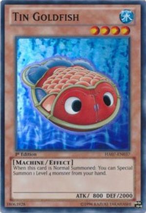 Tin Goldfish (HA07-EN037) - Hidden Arsenal 7: Knight of Stars 1st Edition
