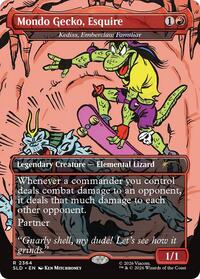 Mondo Gecko, Esquire - Kediss, Emberclaw Familiar (2364) [Secret Lair Drop Series]