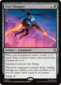 Foot Chopper (Surge Foil) (17) [Commander: Teenage Mutant Ninja Turtles]