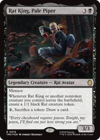 Rat King, Pale Piper (Surge Foil) (19) [Commander: Teenage Mutant Ninja Turtles]