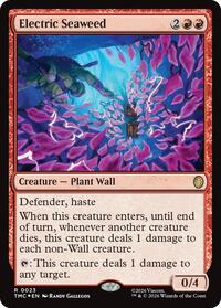 Electric Seaweed (Surge Foil) (23) [Commander: Teenage Mutant Ninja Turtles]