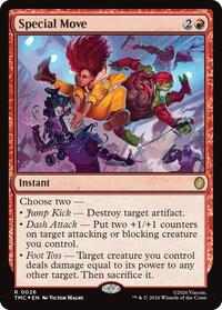 Special Move (Surge Foil) (26) [Commander: Teenage Mutant Ninja Turtles]