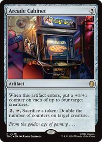 Arcade Cabinet (Surge Foil) (36) [Commander: Teenage Mutant Ninja Turtles]