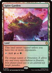 Spire Garden (Surge Foil) (75) [Commander: Teenage Mutant Ninja Turtles]