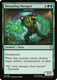 Marauding Mutagen - Acidic Slime (Surge Foil) (48) [Commander: Teenage Mutant Ninja Turtles]