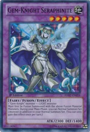 Gem-Knight Seraphinite (HA07-EN058) - Hidden Arsenal 7: Knight of Stars Unlimited
