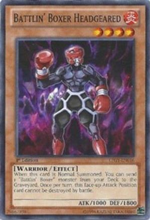 Battlin' Boxer Headgeared (LTGY-EN016) - Lord of the Tachyon Galaxy 1st Edition