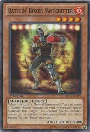 Battlin' Boxer Switchitter (LTGY-EN019) - Lord of the Tachyon Galaxy 1st Edition