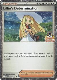 Lillie's Determination - 119/132 (Ultra Ball League) (119/132) [League & Championship Cards]