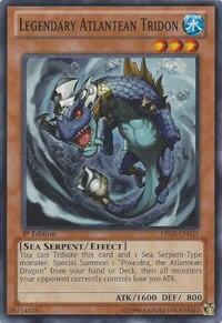Legendary Atlantean Tridon (LTGY-EN033) [Lord of the Tachyon Galaxy]