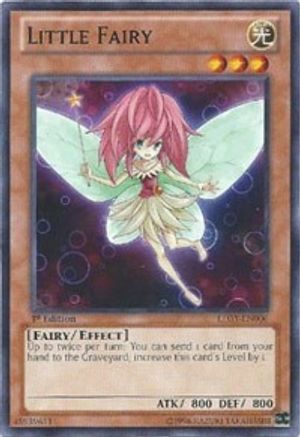 Little Fairy (LTGY-EN006) - Lord of the Tachyon Galaxy 1st Edition