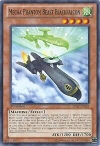 Mecha Phantom Beast Blackfalcon (LTGY-EN023) [Lord of the Tachyon Galaxy]