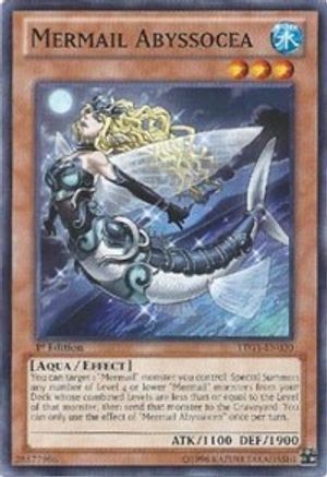 Mermail Abyssocea (LTGY-EN030) - Lord of the Tachyon Galaxy Unlimited