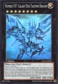 Number 107: Galaxy-Eyes Tachyon Dragon (Ghost Rare) (LTGY-EN044) [Lord of the Tachyon Galaxy]