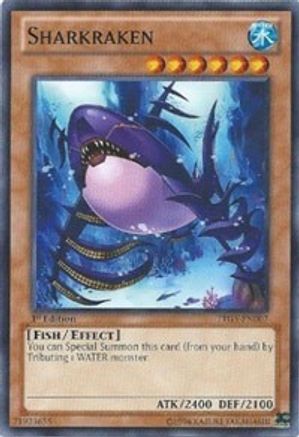 Sharkraken (LTGY-EN007) - Lord of the Tachyon Galaxy 1st Edition