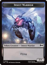 Insect Warrior // Food Double-Sided Token (4 // 8) [Teenage Mutant Ninja Turtles]