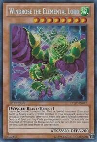 Windrose the Elemental Lord (LTGY-EN037) [Lord of the Tachyon Galaxy]