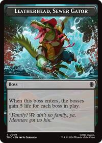 Leatherhead, Sewer Gator (9) [Commander: Teenage Mutant Ninja Turtles]