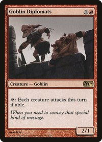 Goblin Diplomats (141) [Magic 2014 (M14)]
