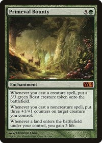Primeval Bounty (190) [Magic 2014 (M14)]