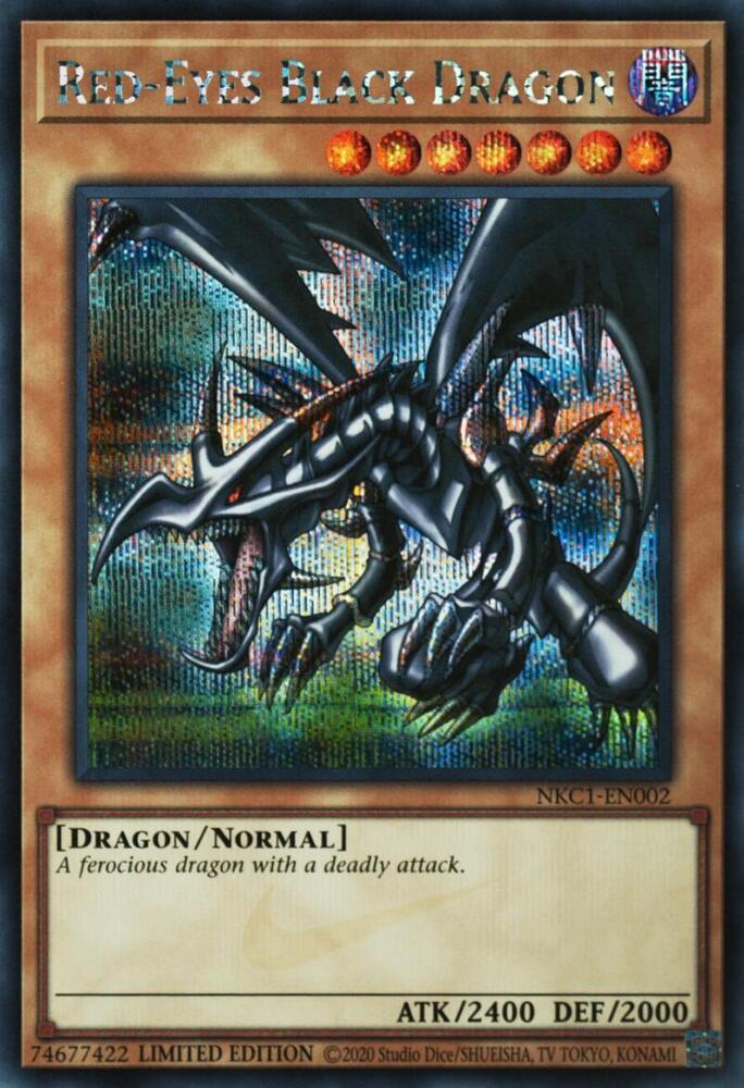 Red-Eyes Black Dragon (NKC1-EN002) [Miscellaneous Promotional Cards]