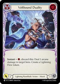 Voltbound Duality (Blue) (OMN079) [Omens of the Third Age]
