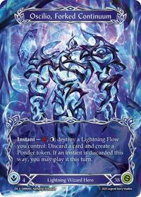 Oscilio, Forked Continuum (Marvel) (OMN094) [Omens of the Third Age]