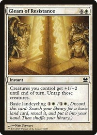 Gleam of Resistance (17) [Modern Masters]