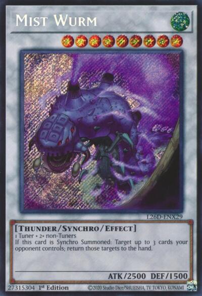 Mist Wurm (Secret Rare) (L26D-ENX29) [Legendary Modern Decks 2026]