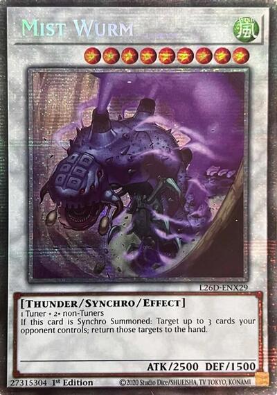 Mist Wurm (Starlight Rare) (L26D-ENX29) [Legendary Modern Decks 2026]