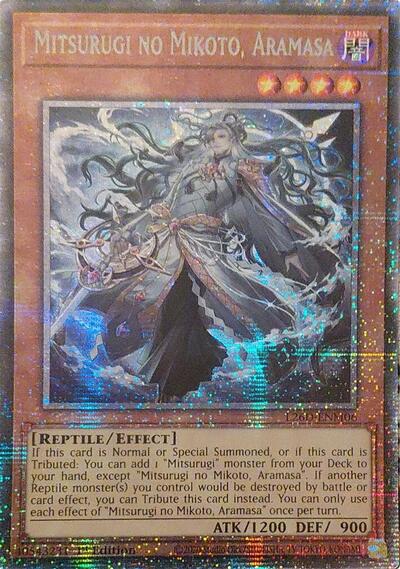 Mitsurugi no Mikoto, Aramasa (Starlight Rare) (L26D-ENM06) [Legendary Modern Decks 2026]