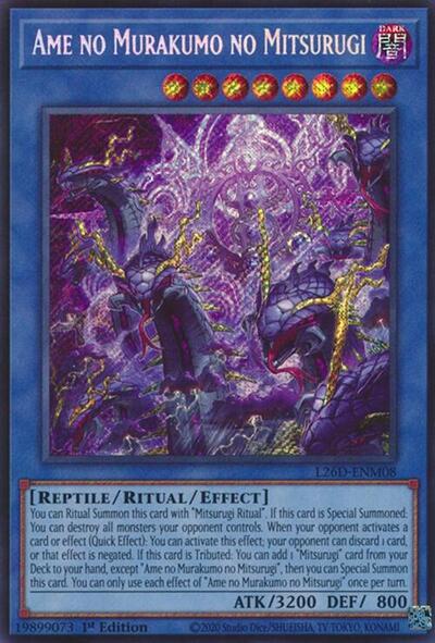 Ame no Murakumo no Mitsurugi (Secret Rare) (L26D-ENM08) [Legendary Modern Decks 2026]
