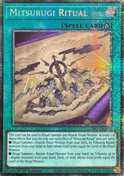Mitsurugi Ritual (Starlight Rare) (L26D-ENM15) [Legendary Modern Decks 2026]