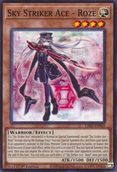 Sky Striker Ace - Roze (L26D-ENS03) [Legendary Modern Decks 2026]