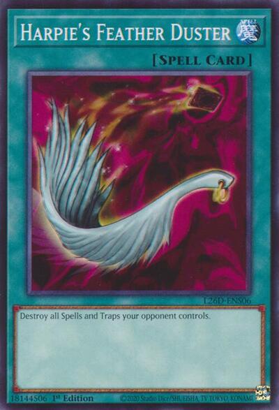 Harpie's Feather Duster (L26D-ENS06) [Legendary Modern Decks 2026]