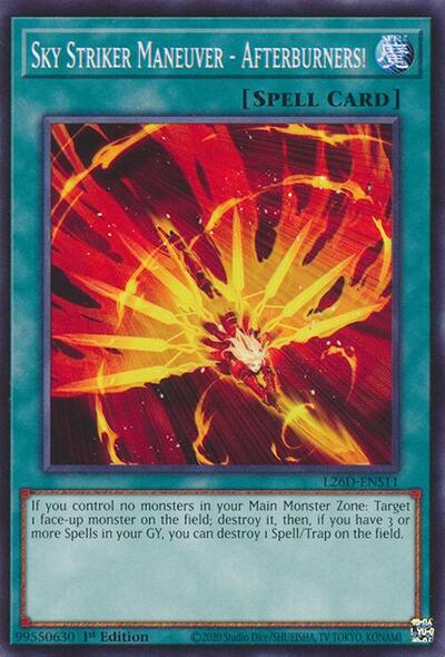Sky Striker Maneuver - Afterburners! (L26D-ENS11) [Legendary Modern Decks 2026]