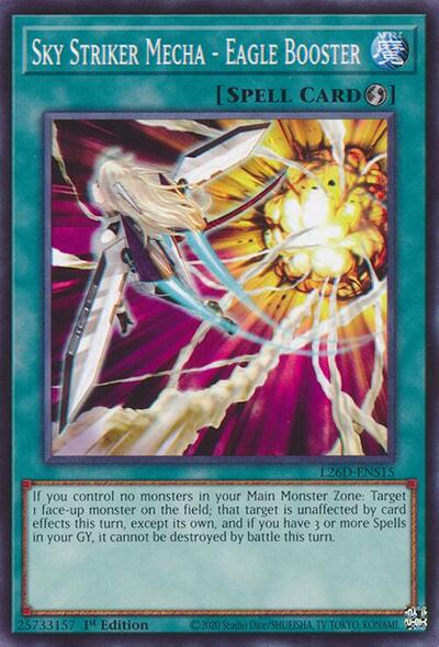 Sky Striker Mecha - Eagle Booster (L26D-ENS15) [Legendary Modern Decks 2026]