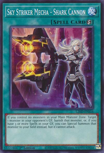 Sky Striker Mecha - Shark Cannon (L26D-ENS16) [Legendary Modern Decks 2026]